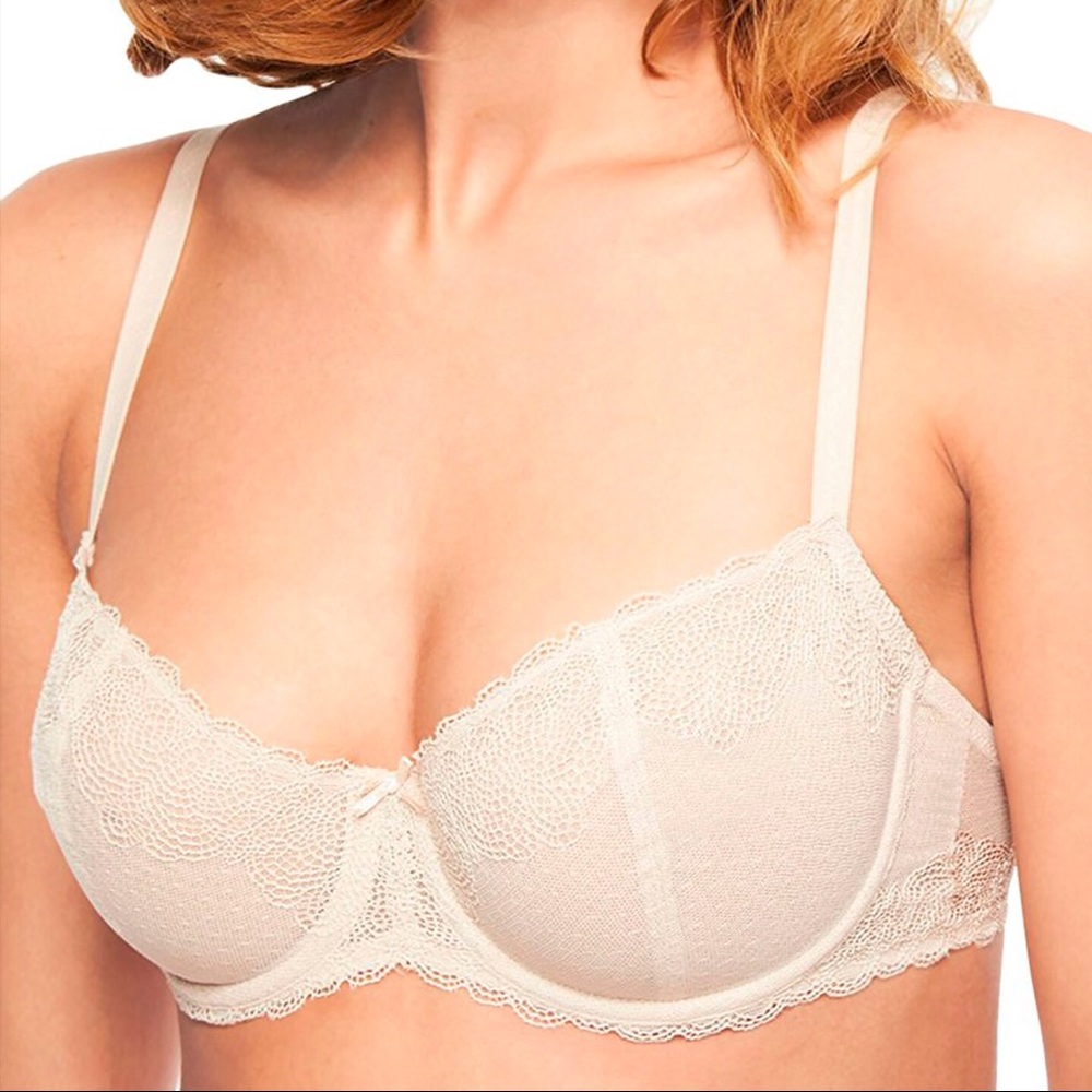 Chantelle Marais Nude Unlined Demi Bra, 36B